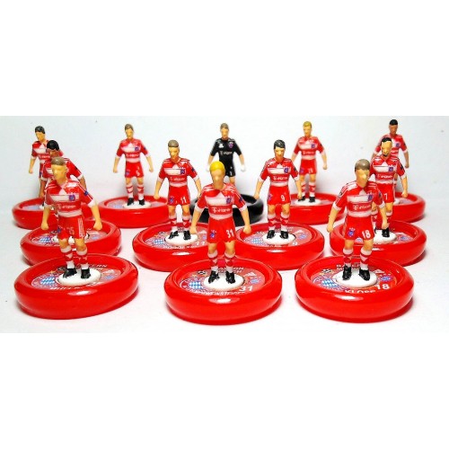 Subbuteo Andrew Table Soccer Bayern Munich 2008-2009 on WSB Professional bases